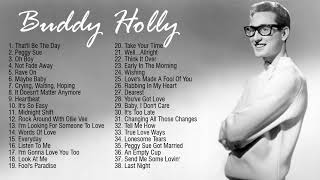 Buddy Holly Greatest Hits Full Album 🎶 Top 20 Best Songs Of Buddy Holly