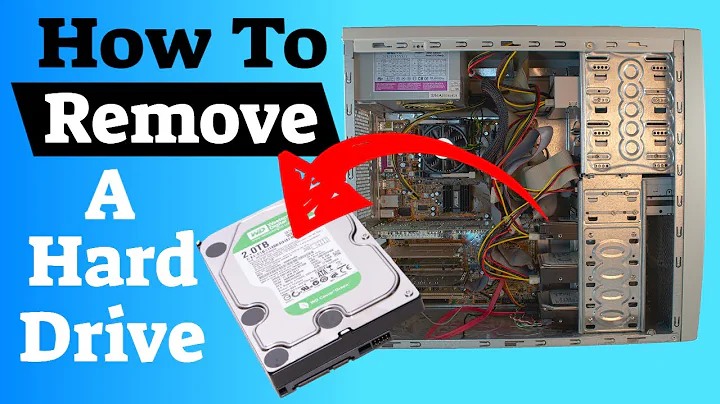 How to Remove a Hard Drive From Your Computer