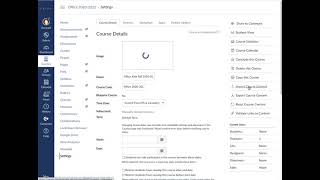Importing Content Into a Master Course