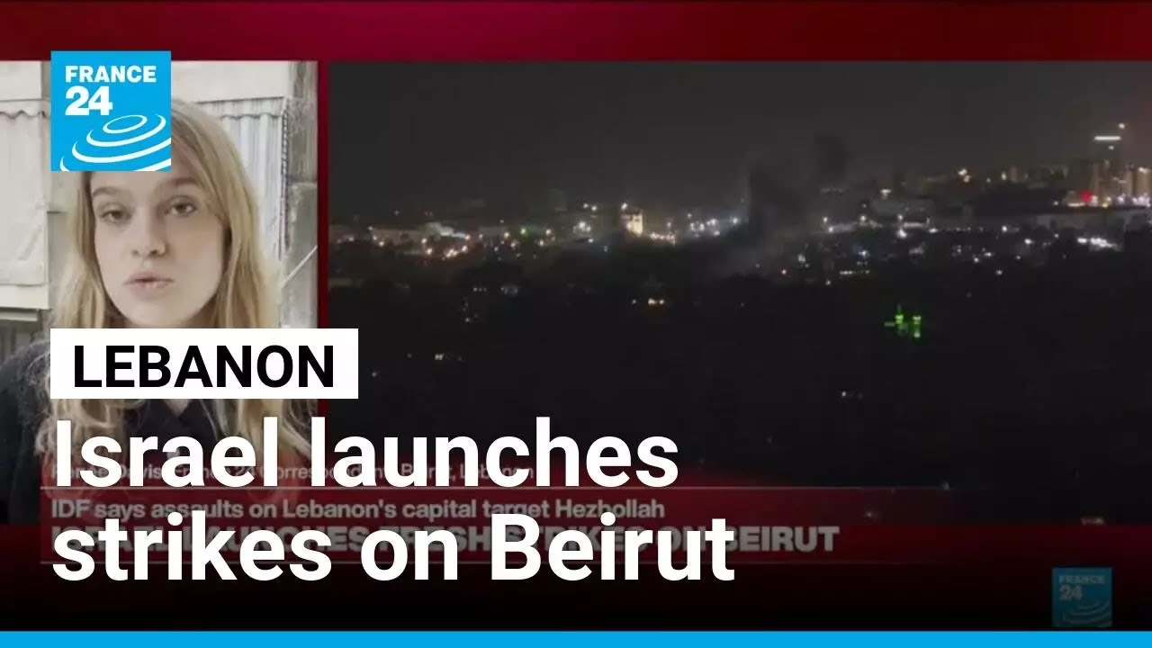 War in the Middle East: Israel launches fresh strikes on Beirut • FRANCE 24 English