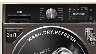 IFB - WDR EXECUTIVE PLUS ZXM 10/7/3 KG FRONT LOAD WASHING MACHINE