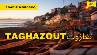 TAGHAZOUT  The paradise village of surfers تغازوت المغرب(4K ultra HD)Morocco/Maroc ??‍♂️?‍♂️??