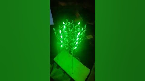 4x4x4 LED cube Arduino