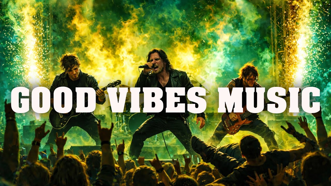 Good Vibes & Rock Energy Musik 🤘🎸🎵 (Run Through The Fire)