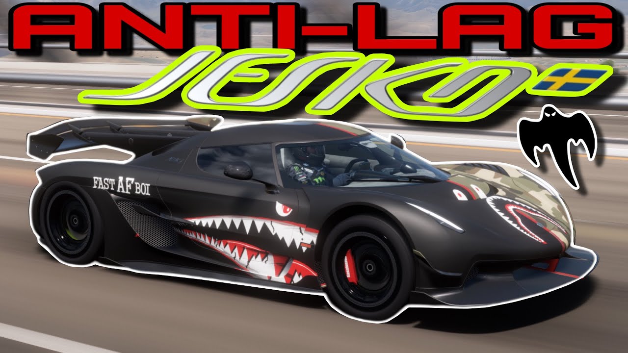 FORZA HORIZON 5 - ANTI-LAG KOENIGSEGG JESKO DRAG TUNE - YouTube