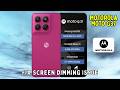 How to Fix Screen Dimming Issue on Motorola Moto G37 | Brightness Problem Fix
