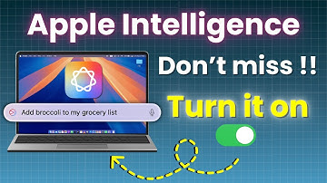 How To Turn On Apple Intelligence on Mac?
