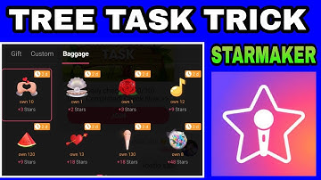 Starmaker Tree task trick || Starmaker free gift trick ||