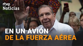 Thumbnail for EDMUNDO GONZÁLEZ: El OPOSITOR abandona VENEZUELA y VIAJA a ESPAÑA tras recibir ASILO POLÍTICO | RTVE