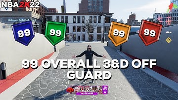 NBA 2K22 NEXT GEN 99 OVERALL 3&D OFF GUARD ATTRIBUTE AND BADGE UPDATE!