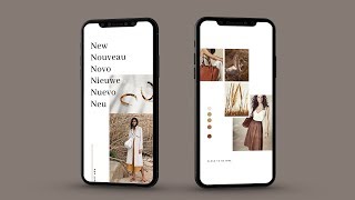 Animated Instagram Templates - Neutral Bundle