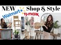 NEW Walmart Shop &amp; Decorate With Me 2023 \ Styling New Decor + TJMaxx Finds