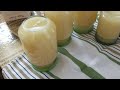 Apfelkompott/ Apfelmus mit Orangenschalen/-saft &amp; Vanille