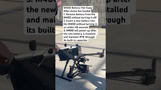 How to Hot Swap Batteries on DJI Matrice 400