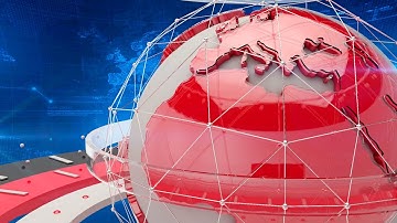 Broadcast News Intro l Cinema 4D l Practice work 01I