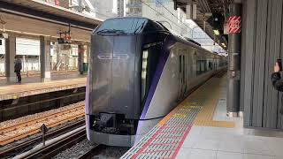 【特急かいじ】E353系 ナノS105編成 (3127M) 特急かいじ27号 新宿駅 9番線 発車シーン!
