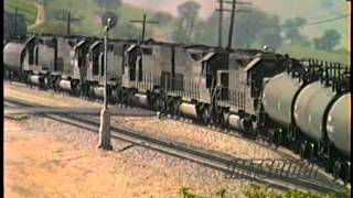 Tehachapi *(498th YouTube Video)* (1990) SP Oil Cans At Bealville, View Exiting Tunnel #5