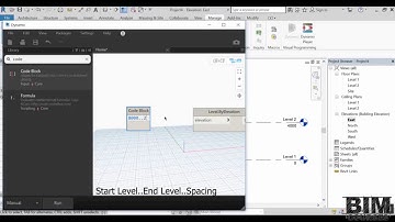 Dynamo " Automatic Create Levels in Revit "