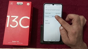 how to change hotspot password in redmi 13c, hotspot password kaise badlen