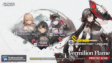 Precise Scan - Vermillion Flame for Untainted Heart - Lingguang | Aether Gazer