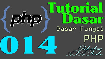PHP Dasar Video Tutorial 014  Array   For dan Loop
