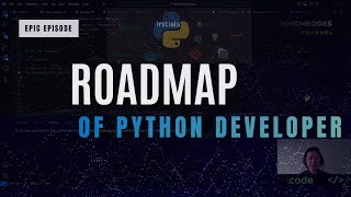 Roadmap of Python Developer Initials Ep 012 | 2024-2025 | @ikhomkodes3466