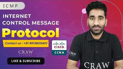 40. ICMP (Internet Control Message Protocol) | What is ICMP | Ping | ICMP | CCNA 200-301