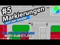 5 fahrbahnmarkierungen straenmarkierung fahrenlernen fahrschulepunkt