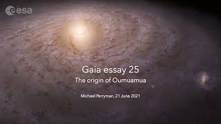 Gaia essay 25: The origin of Oumuamua (Michael Perryman, 21 June 2021)