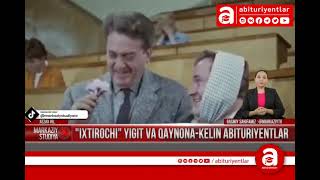 Abituriyent Imtihonda Super Shpargalka Bilan Qoʻlga Tushdi