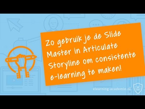 Gebruik Slide Masters in Articulate Storyline