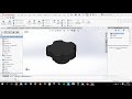 How to design fuel tank cap in solidworks