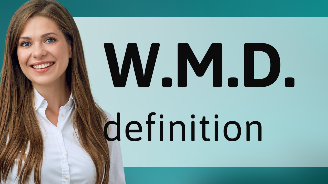 W m d What Is W M D Definition YouTube W m d What Is W M D Definition YouTube