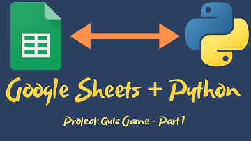 Google Sheets + Python  |  Project: Quiz Game  - part 1