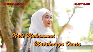 DJ SHOLAWAT NABI MUHAMMAD MATAHARINYA DUNIA SLOW BASS - Ella Fitriyani