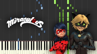 Miraculous Ladybug - It's Ladybug (Theme Song) [piano] chords