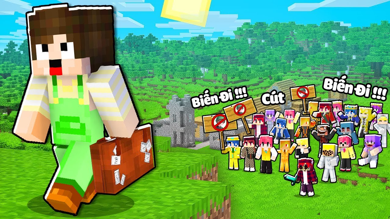 Sầu Riêng Bị Đuổi Khỏi LÀNG SINH TỐ ĐA VŨ TRỤ Trong Minecraft