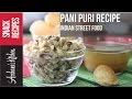Pani puri recipe  gol gappa puchka indian snacks by archanas kitchen