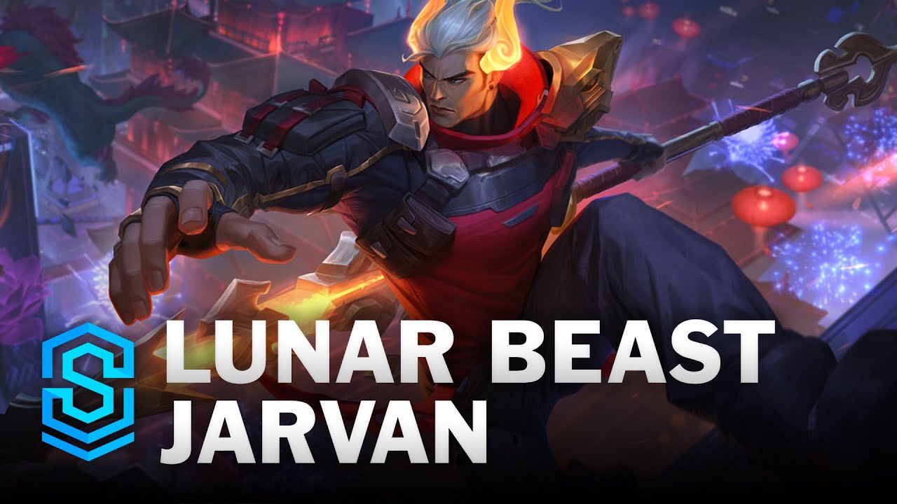 Lunar Beast Jarvan Skin Spotlight League Of Legends Youtube