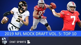 2019 nfl mock draft selections 1-10: cardinals, 49ers, jets, raiders,
bucs, giants, jags & broncos