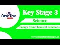Key Stage 3 Science - Energy from Chemical Reactions