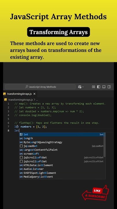How to Use map() and flatMap() in JavaScript Arrays? #javascript # ...