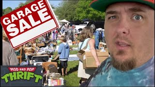 Garage sales into eBay profit stay at home dad making ends meet