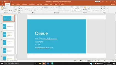 Praktikum Struktur Data (C++) - Queue