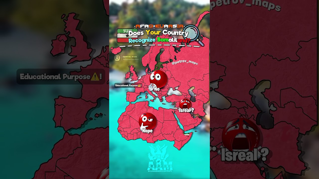 Does your country recognize Somaliland? 