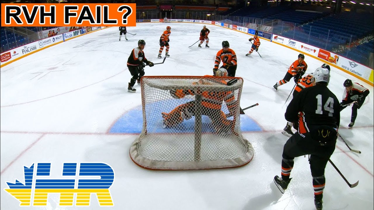 RVH Fail? Tigers beer league hockey goalie GoPro YouTube