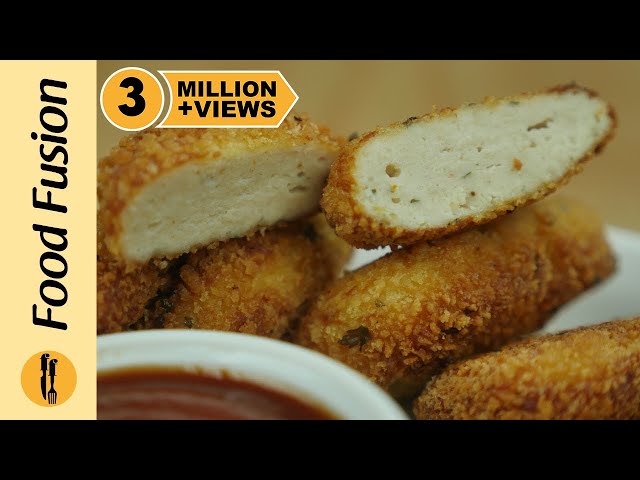 Chicken Nuggets Recipe learn how to make at home - By Food Fusion class=