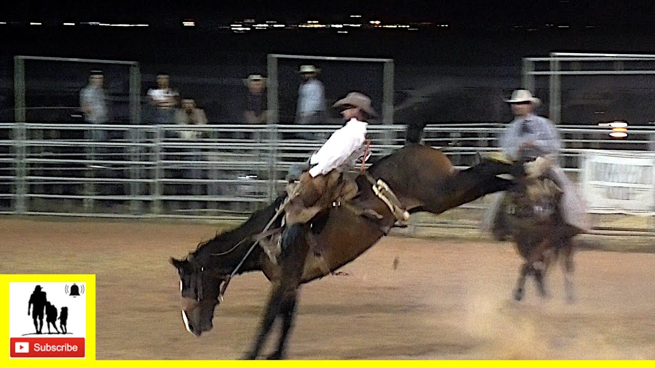 Bronc Riding 2022 West Texas Ranch Rodeo Friday YouTube