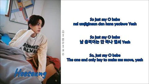 ENHYPEN - XO (Only If You Say Yes) (Rom-Han-Eng Lyrics) Color & Picture Coded