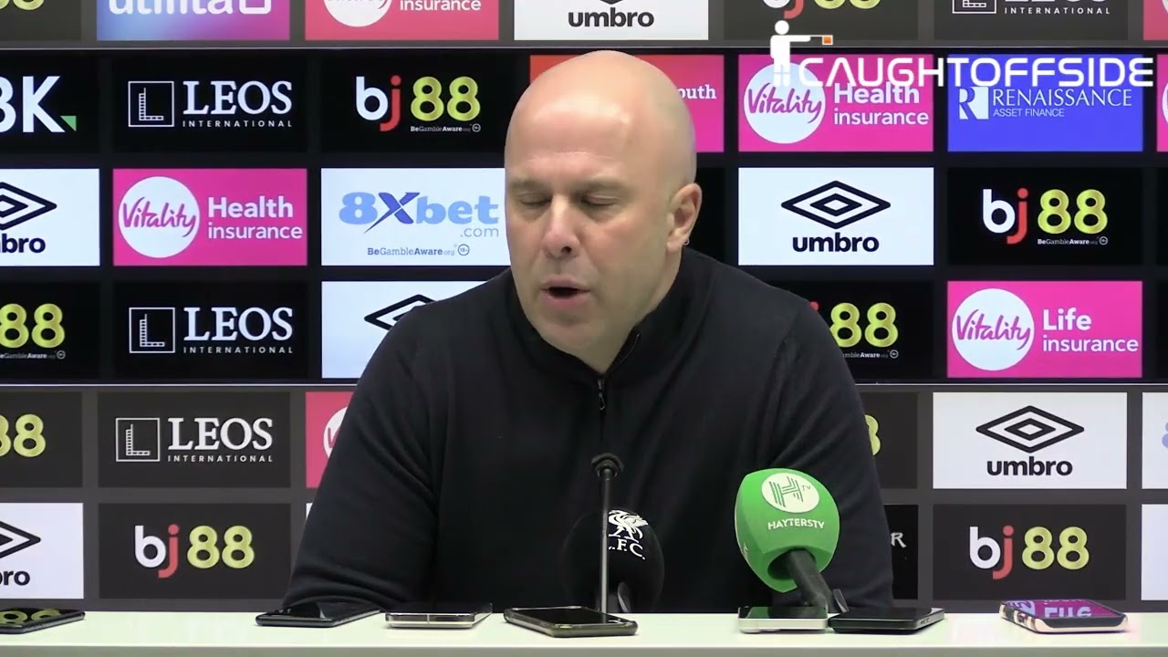 Bournemouth 3-2 Liverpool Arne Slot reaction in FULL - video